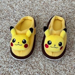 Pikachu toddler slippers